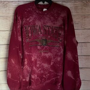 Vintage 90s Iowa state crewneck sweatshirt xxl